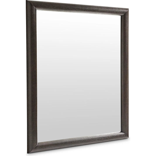 000 SI-2626350 | Primary Silo | Geneve Mirror by Bernhardt in brown. Made from wood, glass in a unique style.