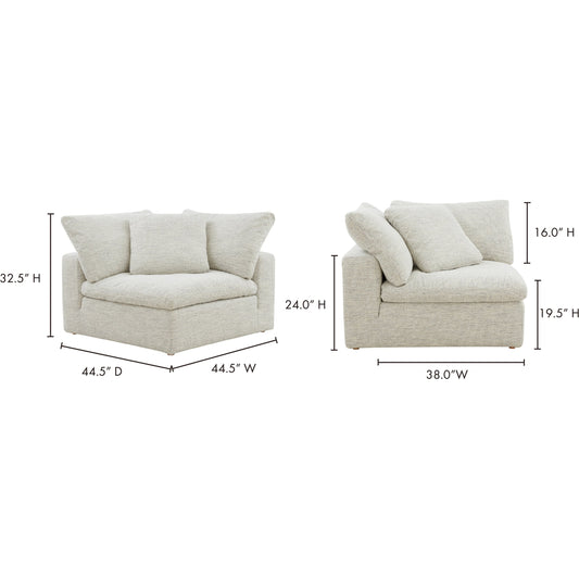 Clay Corner Chair by Moe's Home Collection. Made from unique in a modern style.