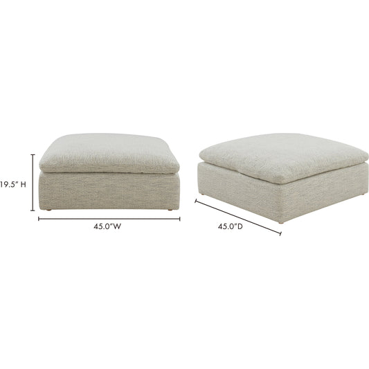 Clay Ottoman by Moe's Home Collection. Made from unique in a modern style.