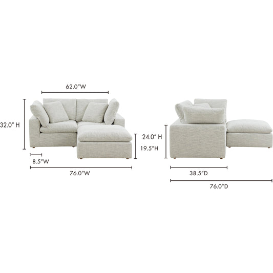 Terra Condo Nook Modular Sectional by Moe's Home Collection. Made from unique in a modern style.