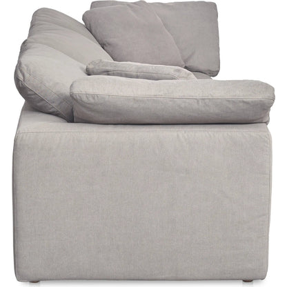 Clay Modular Sofa Performance Fabric by Moe's Home Collection. Made from upholstery: 100% polyester livesmart stain resistant fabric, wood, plywood frame, 50% feather, fill, 20% feather, fibre in a transitional style.