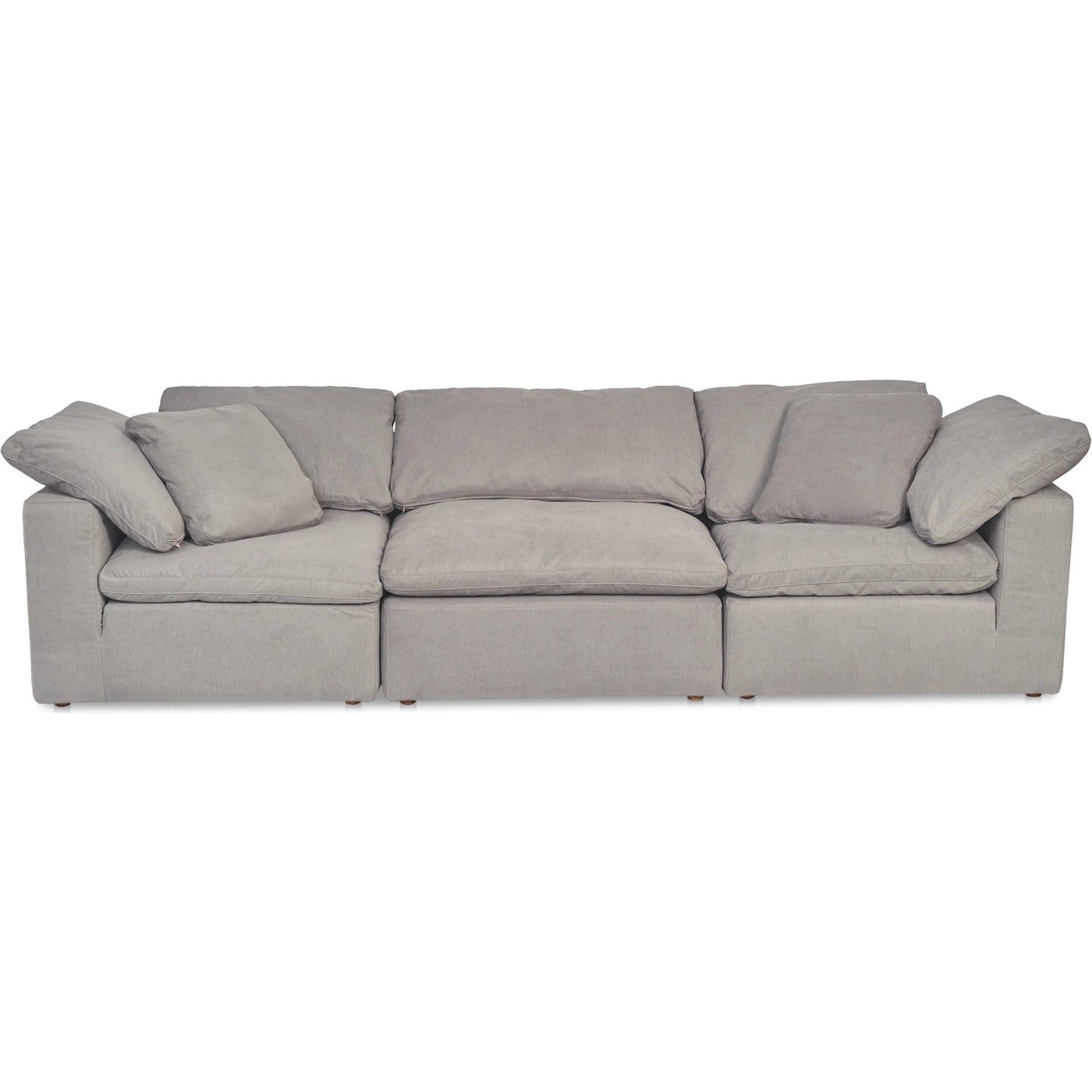 011 SI-2253650 | Additional Silo | Clay Modular Sofa Performance Fabric by Moe's Home Collection. Made from upholstery: 100% polyester livesmart stain resistant fabric, wood, plywood frame, 50% feather, fill, 20% feather, fibre in a transitional style.