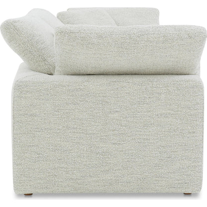 Clay Modular Sofa Performance Fabric by Moe's Home Collection. Made from upholstery: 100% polyester livesmart stain resistant fabric, wood, plywood frame, 50% feather, fill, 20% feather, fibre in a transitional style.