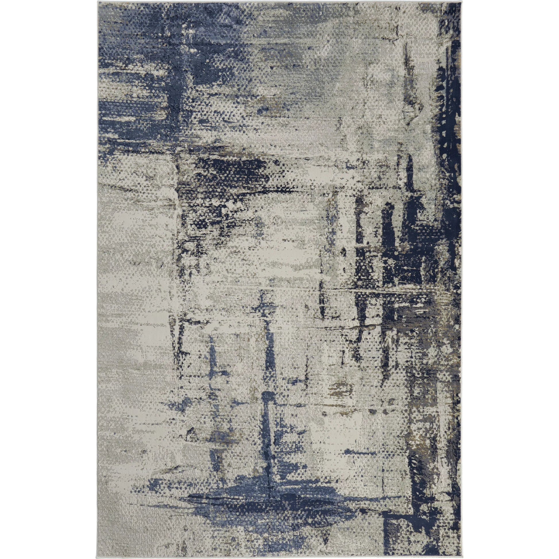 Mandana CME39LZF Rug by Feizy in ivory, blue. Made from polyester, polypropylene in a unique style.