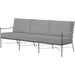 Provence Outdoor Sofa by Sunset West. Made from wrought iron in a modern style.