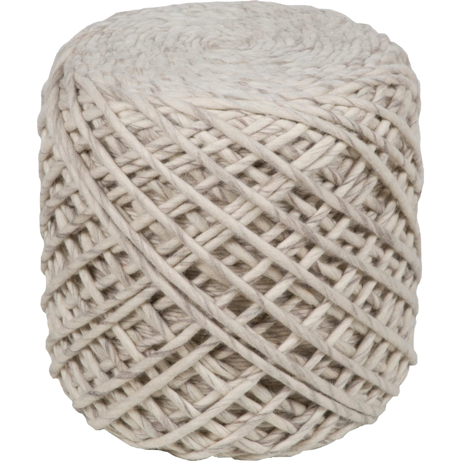 Yukon - 16168 by Surya in cream, charcoal, camel. Made from 100% wool, 100% polybeads, 100% polyester in a eclectic & global style.