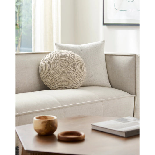 Yukon Pillow by Surya. Made from front: 100% cotton, back: 100% cotton, fill: polyester, polyfill in a modern style.