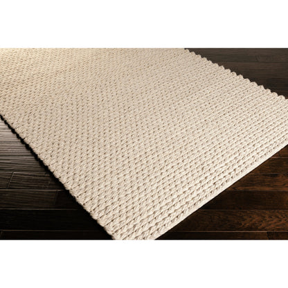 Yukon Rug - 12752 by Surya in light beige. Made from 1000% wool - felted in a unique style.