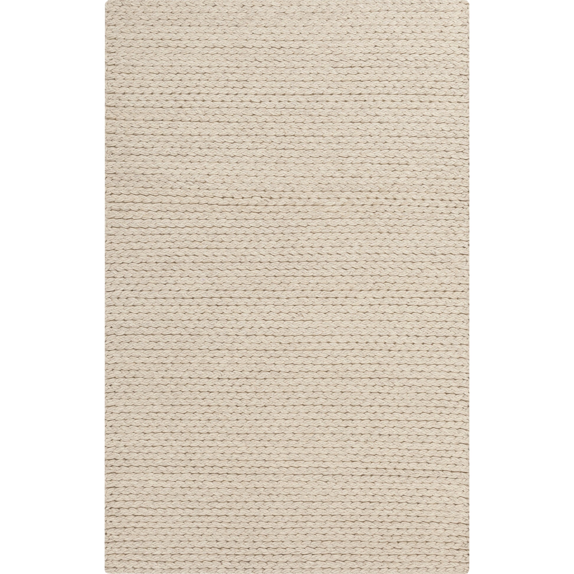 Yukon Rug - 12752 by Surya in light beige. Made from 1000% wool - felted in a unique style.