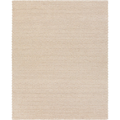 Yukon Rug - 12752 by Surya in light beige. Made from 1000% wool - felted in a unique style.