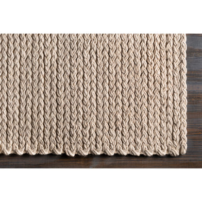 Yukon Rug - 12752 by Surya in light beige. Made from 1000% wool - felted in a unique style.