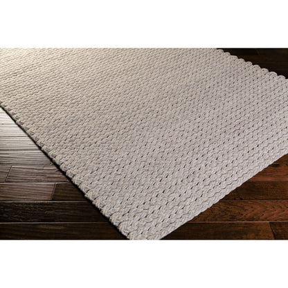Yukon Rug - 12752 by Surya in light beige. Made from 1000% wool - felted in a unique style.