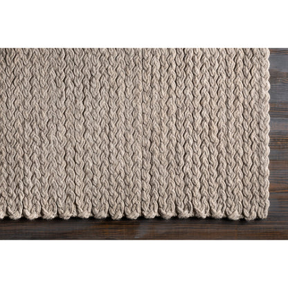 Yukon Rug - 12752 by Surya in light beige. Made from 1000% wool - felted in a unique style.