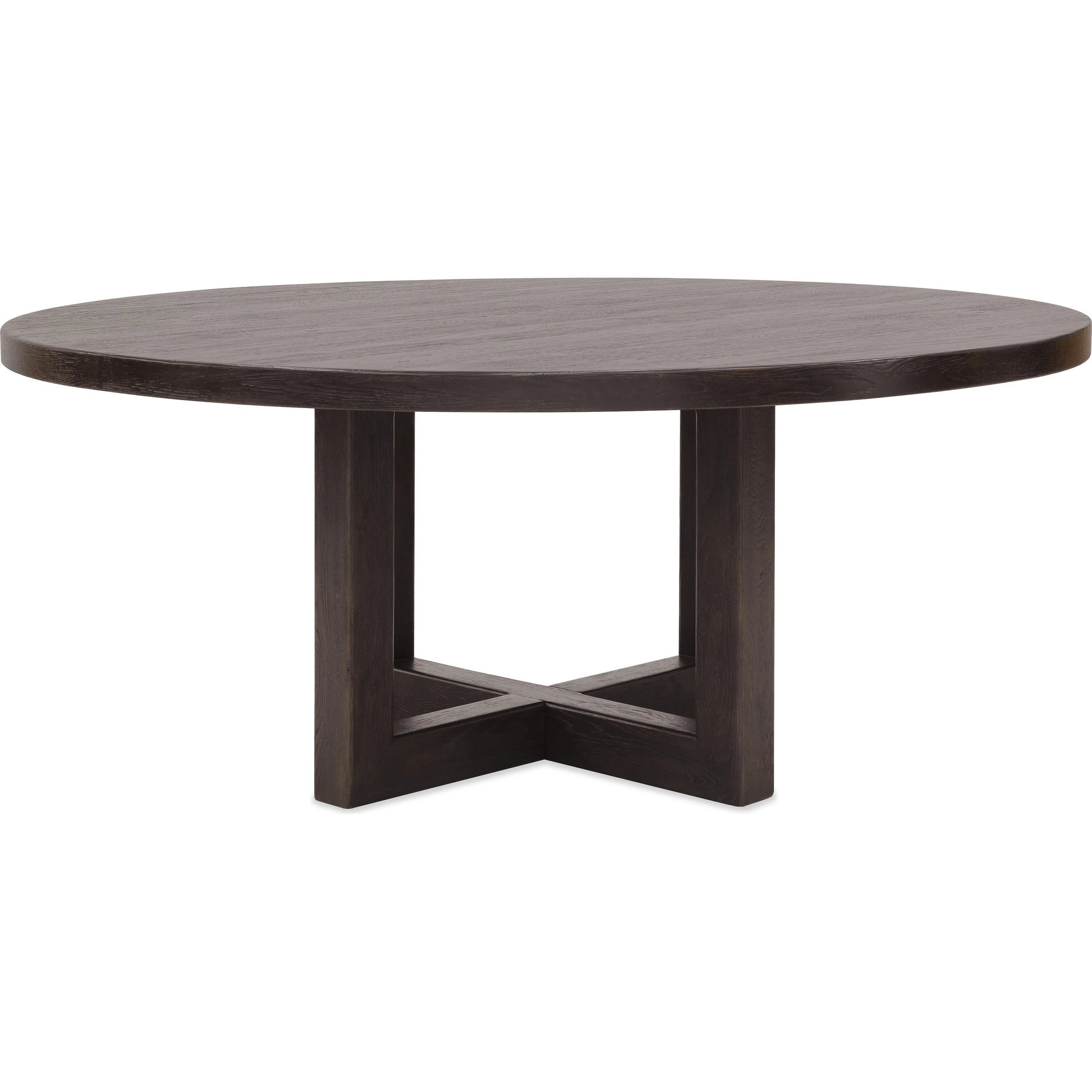 Driftwood 72" Round Dining Table by Hooker Furniture. Made from unique in a transitional style.