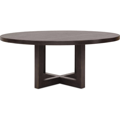 Driftwood 72" Round Dining Table by Hooker Furniture. Made from unique in a transitional style.