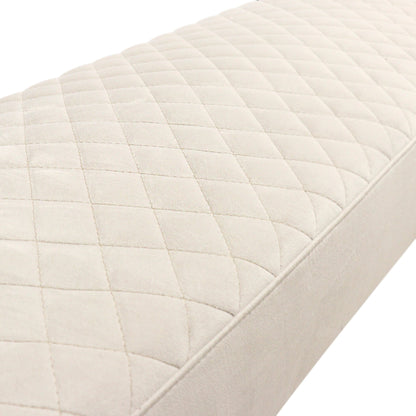 Tribecca Bench by Pasargad Home. Made from acrylic, velvet in a modern style.