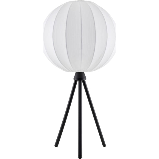 Yalata Accent Table Lamp by Livabliss in white, black and hand painted. Made from iron, cotton in a unique style.