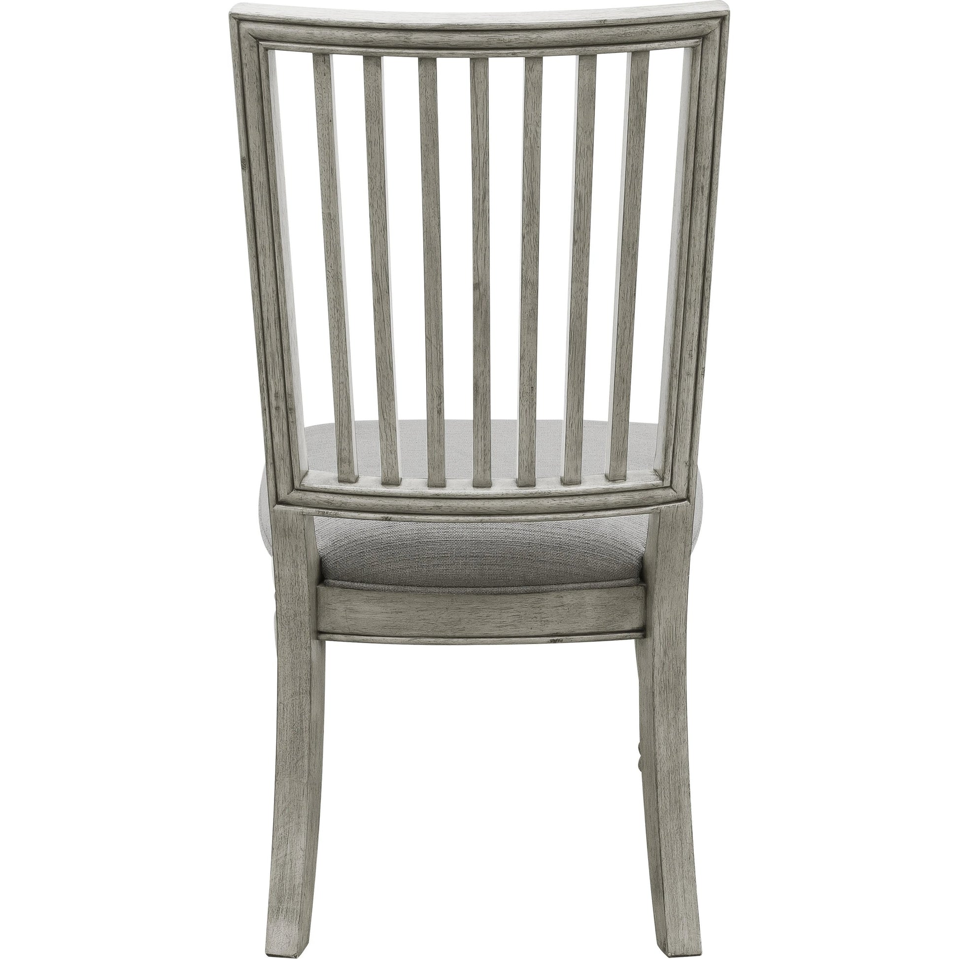Madison Ridge Side Chair (Set of 2) by Pulaski Furniture in bluff grey. Made from asian hardwood, oak veneers, fabric in a traditional style.