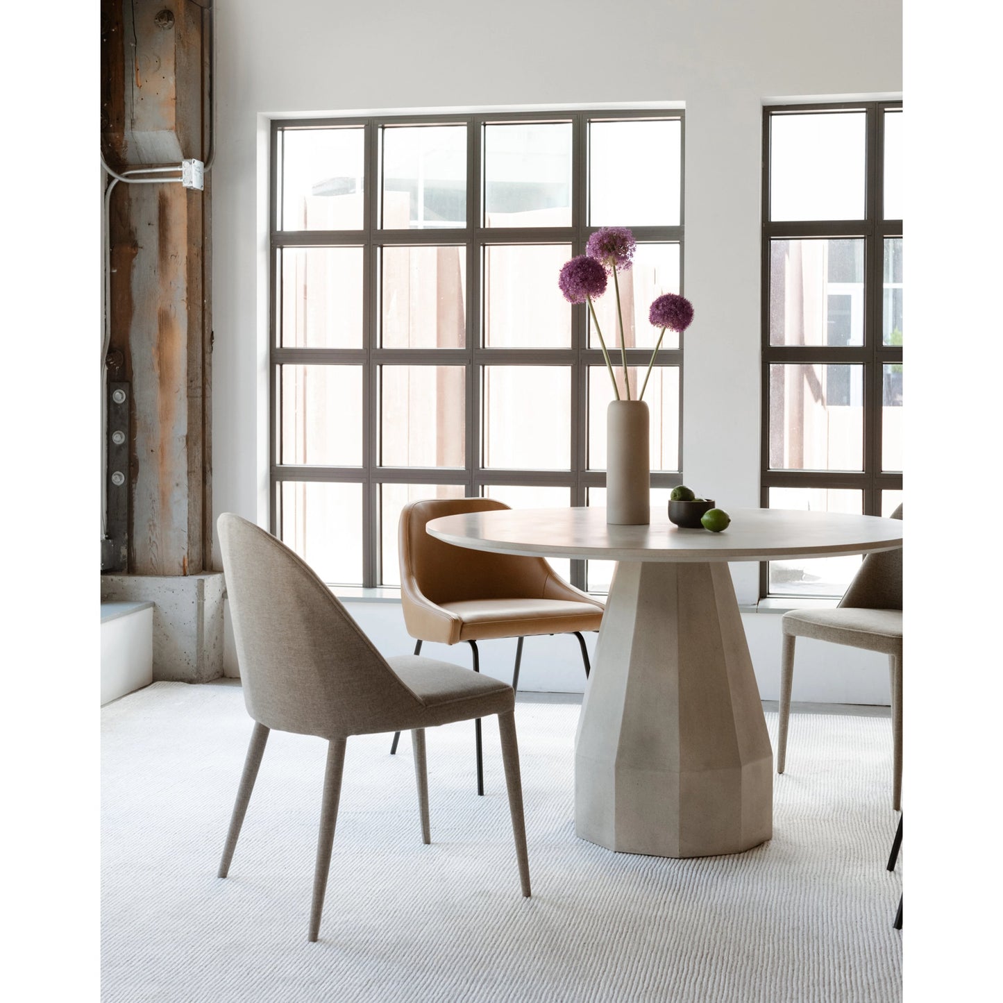 006 SI-1771632 | Lifestyle | Burton Dining Chair (Set of 2) by Moe's Home Collection. Made from unique in a transitional style.