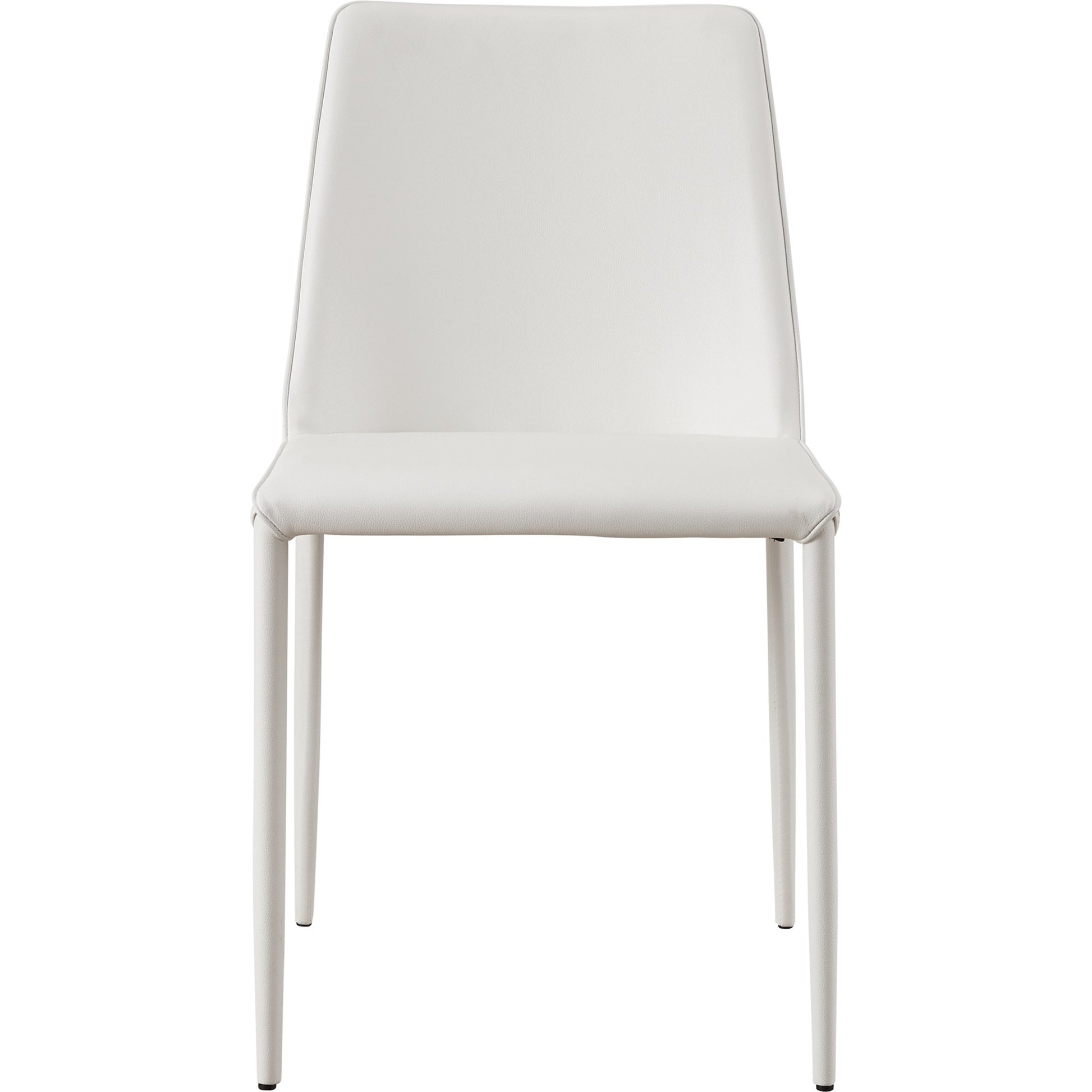 Nora Pu Dining Chair (Set of 2) by Moe's Home Collection. Made from upholstery: 100% polyurethane, iron frame, plywood, foam in a transitional style.