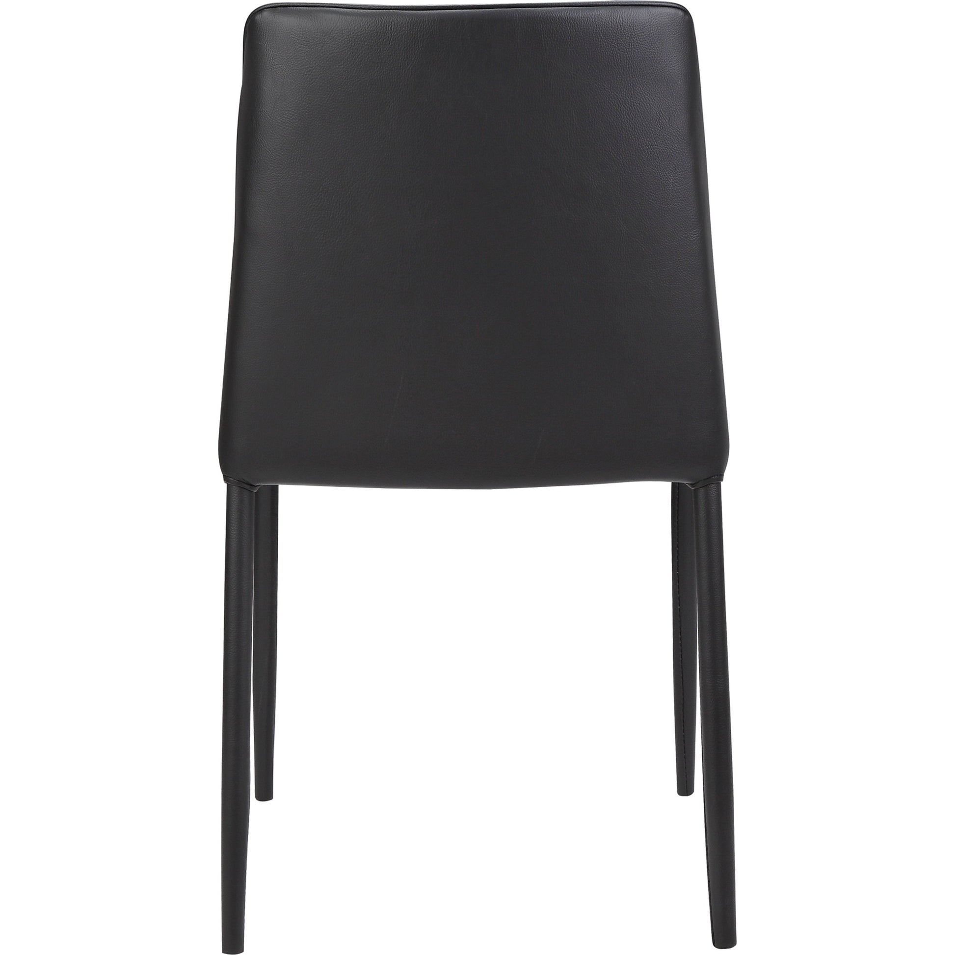 Nora Pu Dining Chair (Set of 2) by Moe's Home Collection. Made from upholstery: 100% polyurethane, iron frame, plywood, foam in a transitional style.