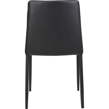 Nora Pu Dining Chair (Set of 2) by Moe's Home Collection. Made from upholstery: 100% polyurethane, iron frame, plywood, foam in a transitional style.