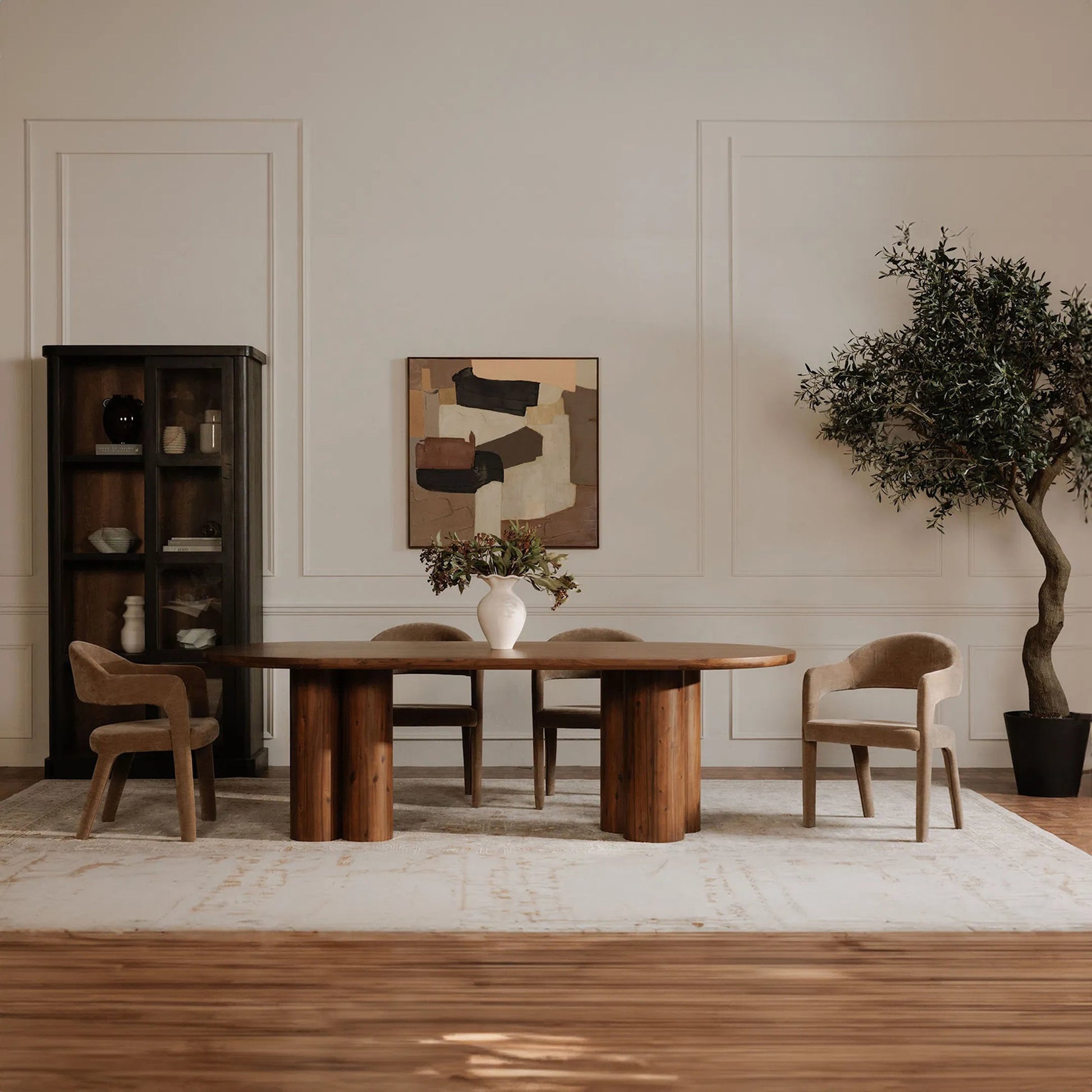 Martens Dining Chair by Moe's Home Collection. Made from unique in a transitional style.