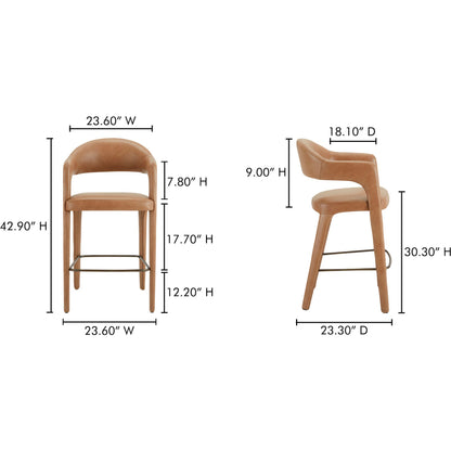 Martens Bar Stool by Moe's Home Collection. Made from unique in a transitional style.