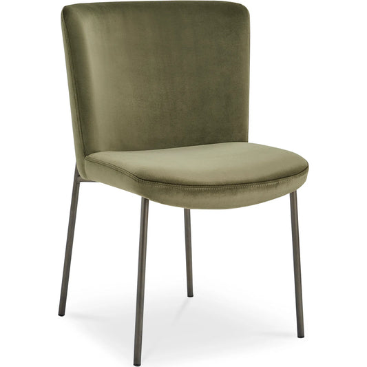 Early Dining Chair (Set of 2) by Moe's Home Collection. Made from upholstery: 100% polyester, metal frame, foam, plywood in a unique style.