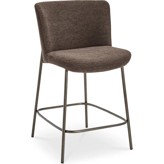Early Counter Stool by Moe's Home Collection. Made from upholstery: 100% polyester, metal frame, foam, plywood in a unique style.