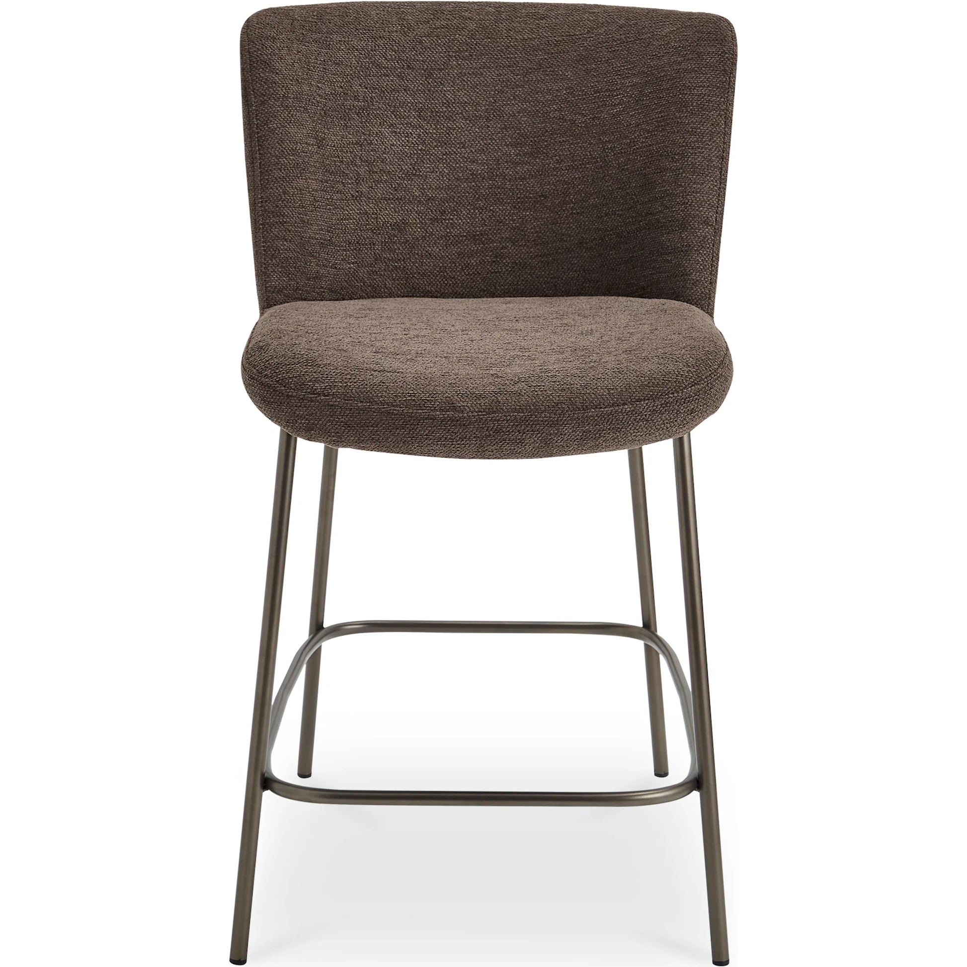 Early Counter Stool by Moe's Home Collection. Made from upholstery: 100% polyester, metal frame, foam, plywood in a transitional style.
