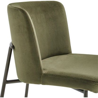 Early Counter Stool by Moe's Home Collection. Made from upholstery: 100% polyester, metal frame, foam, plywood in a transitional style.