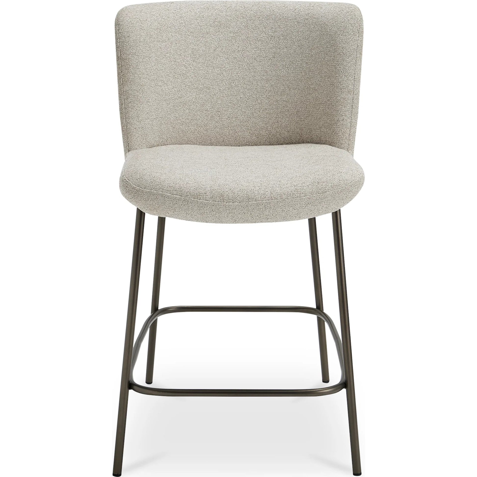 Early Counter Stool by Moe's Home Collection. Made from upholstery: 100% polyester, metal frame, foam, plywood in a transitional style.