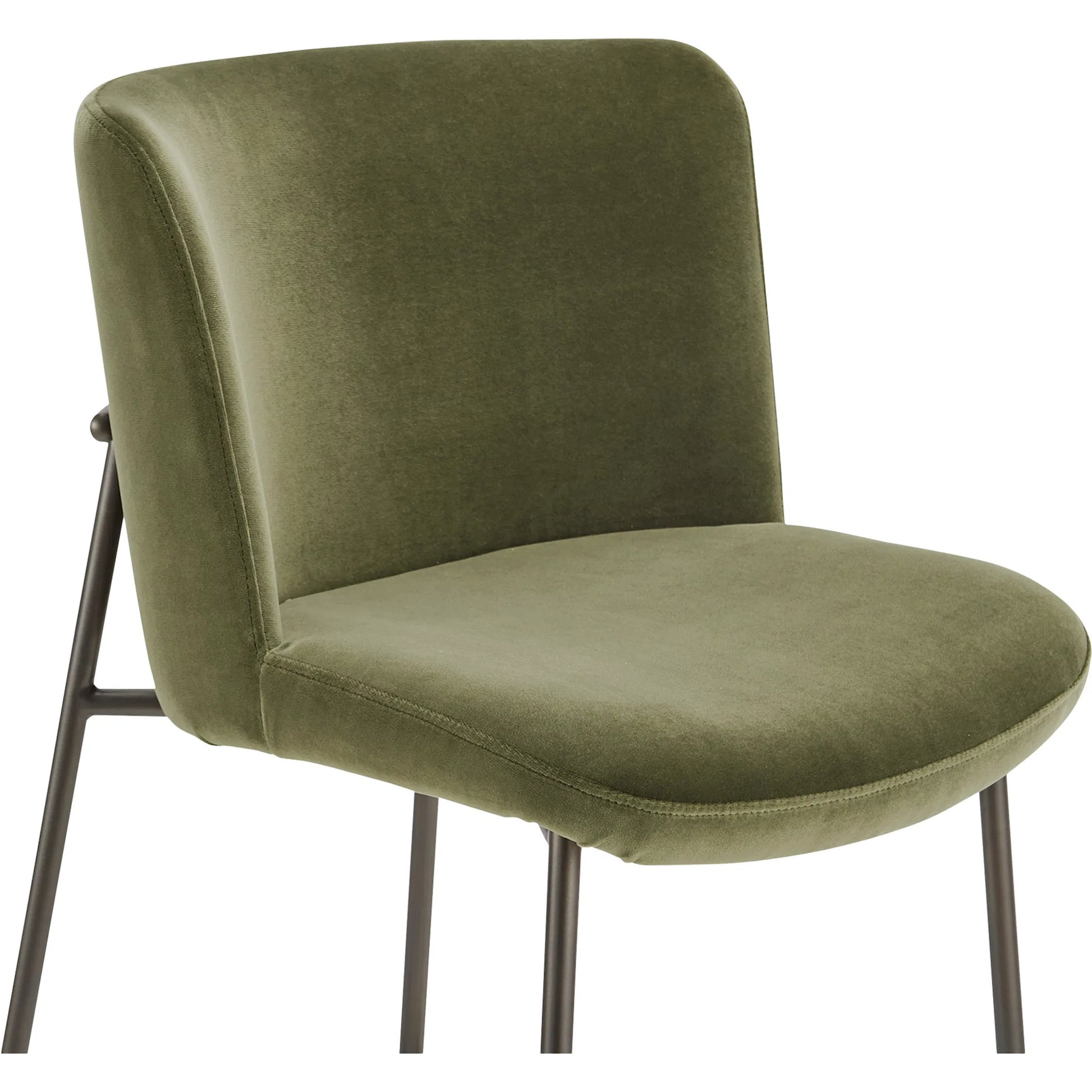 Early Bar Stool by Moe's Home Collection. Made from upholstery: 100% polyester, metal frame, foam, plywood in a transitional style.