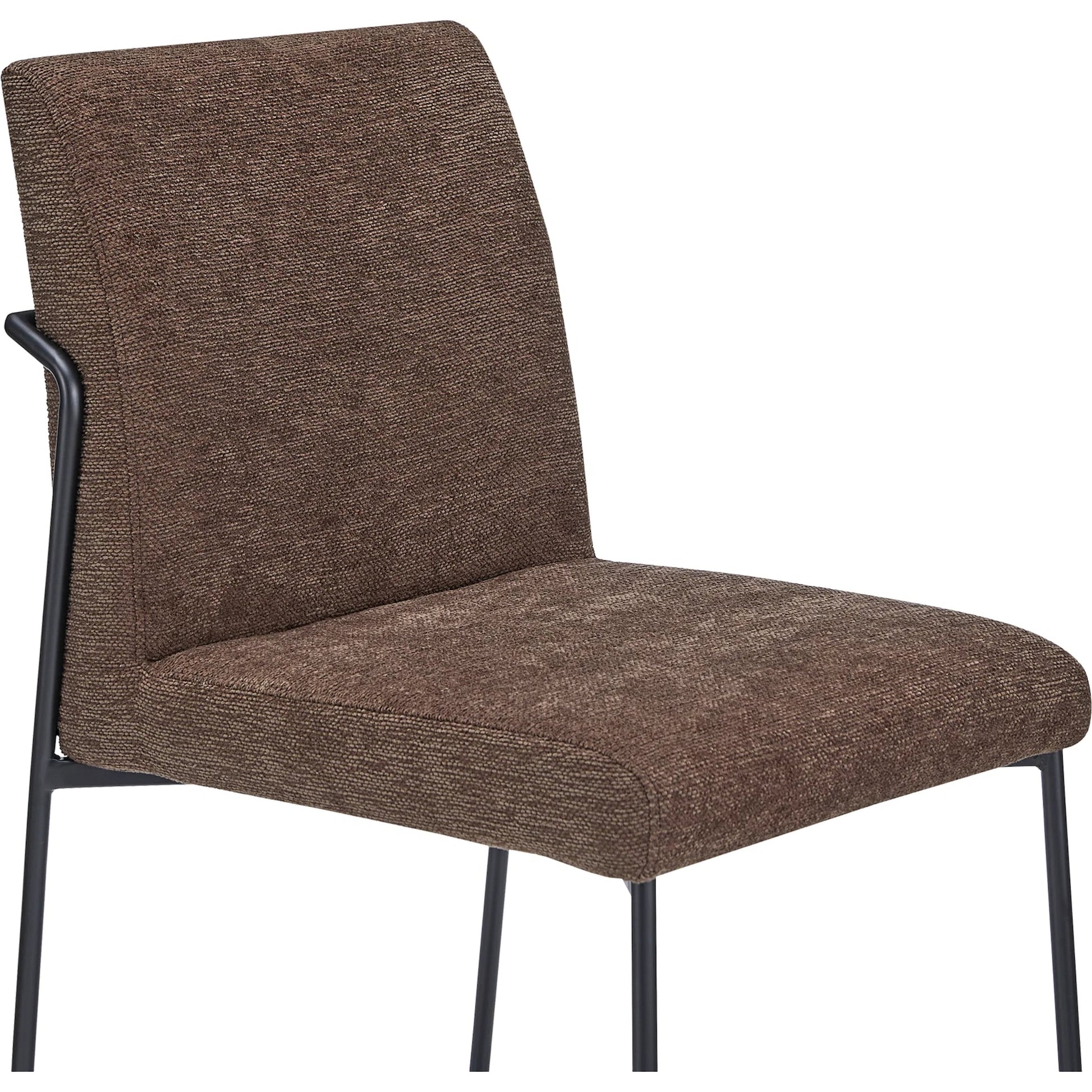 Danny Dining Chair (Set of 2) by Moe's Home Collection. Made from 100% polyester, iron frame, foam, plywood in a transitional style.