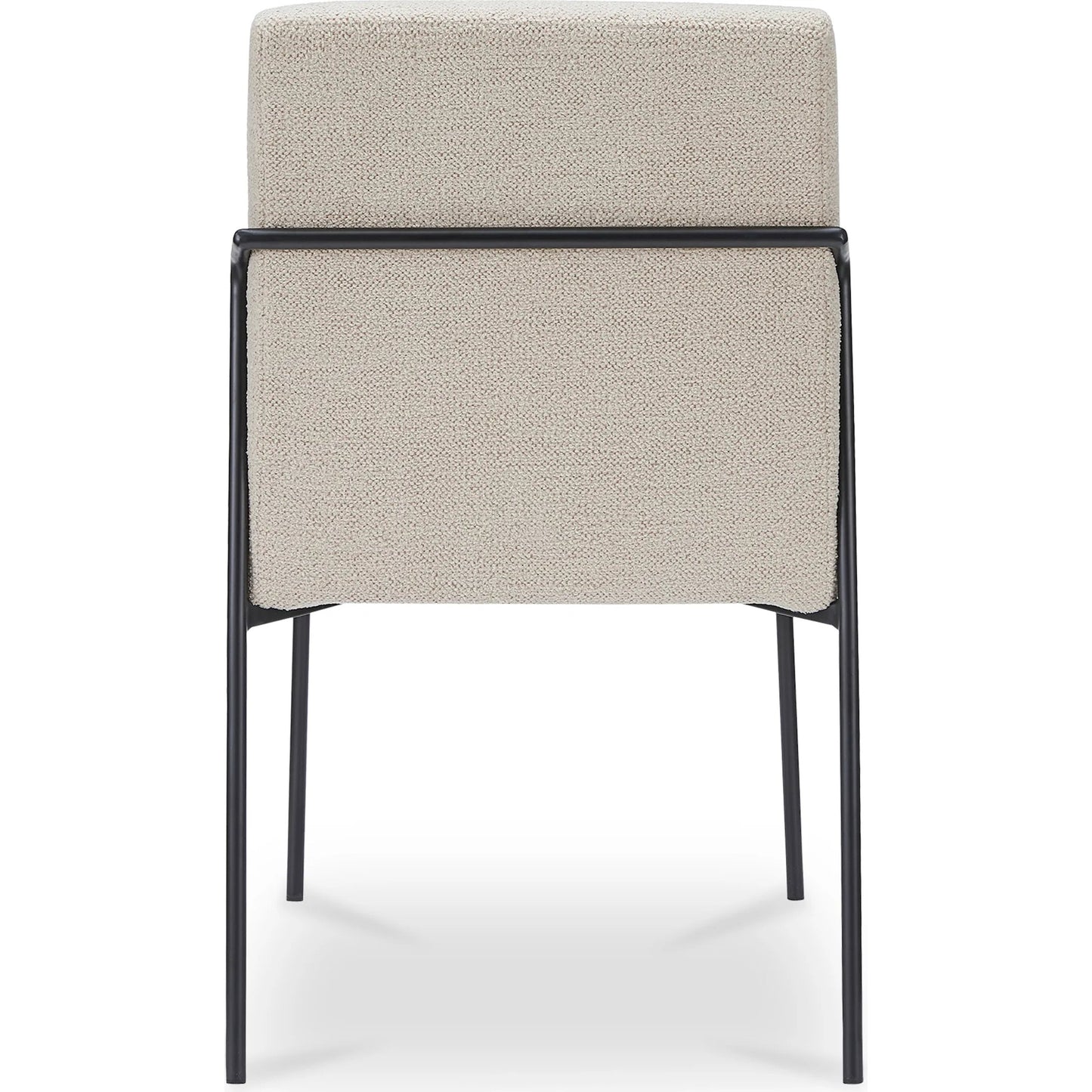 015 SI-2441349 | Additional Silo | Danny Dining Chair (Set of 2) by Moe's Home Collection. Made from 100% polyester, iron frame, foam, plywood in a transitional style.