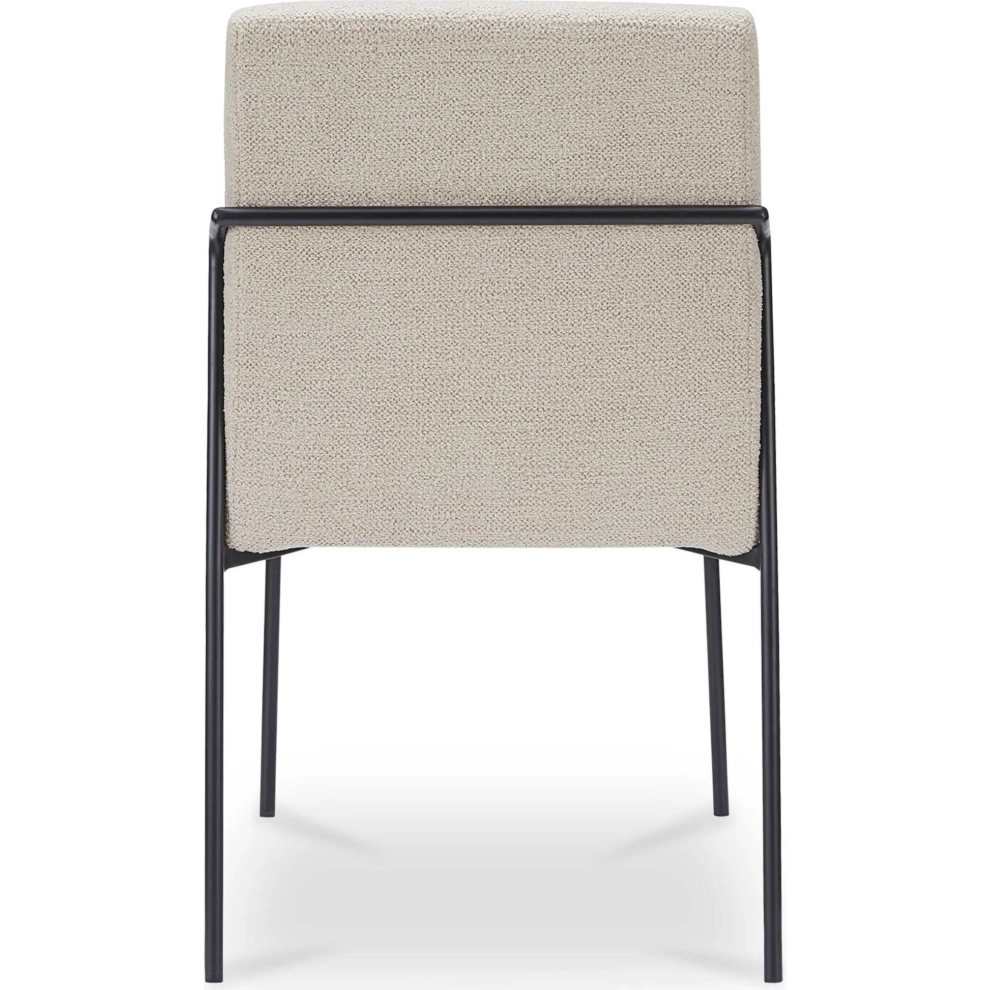 Danny Dining Chair (Set of 2) by Moe's Home Collection. Made from 100% polyester, iron frame, foam, plywood in a transitional style.