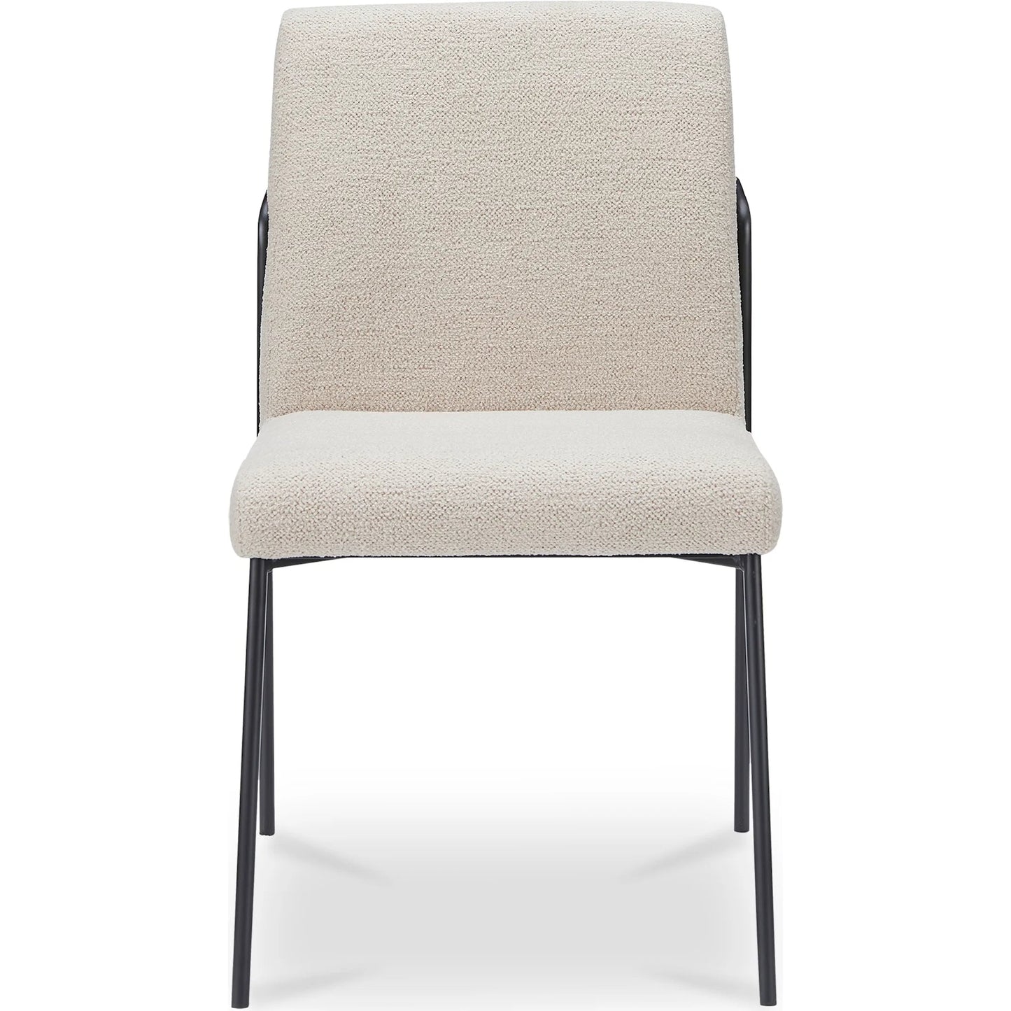 014 SI-2441349 | Additional Silo | Danny Dining Chair (Set of 2) by Moe's Home Collection. Made from 100% polyester, iron frame, foam, plywood in a transitional style.