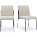 Danny Dining Chair (Set of 2) by Moe's Home Collection. Made from 100% polyester, iron frame, foam, plywood in a transitional style.