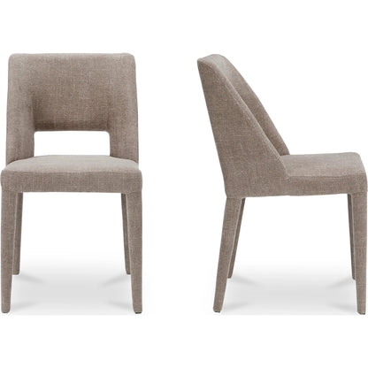 Joyce Dining Chair (Set of 2) by Moe's Home Collection. Made from 100% polyester, iron frame, foam, plywood in a transitional style.