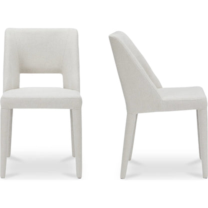 Joyce Dining Chair (Set of 2) by Moe's Home Collection. Made from 100% polyester, iron frame, foam, plywood in a transitional style.