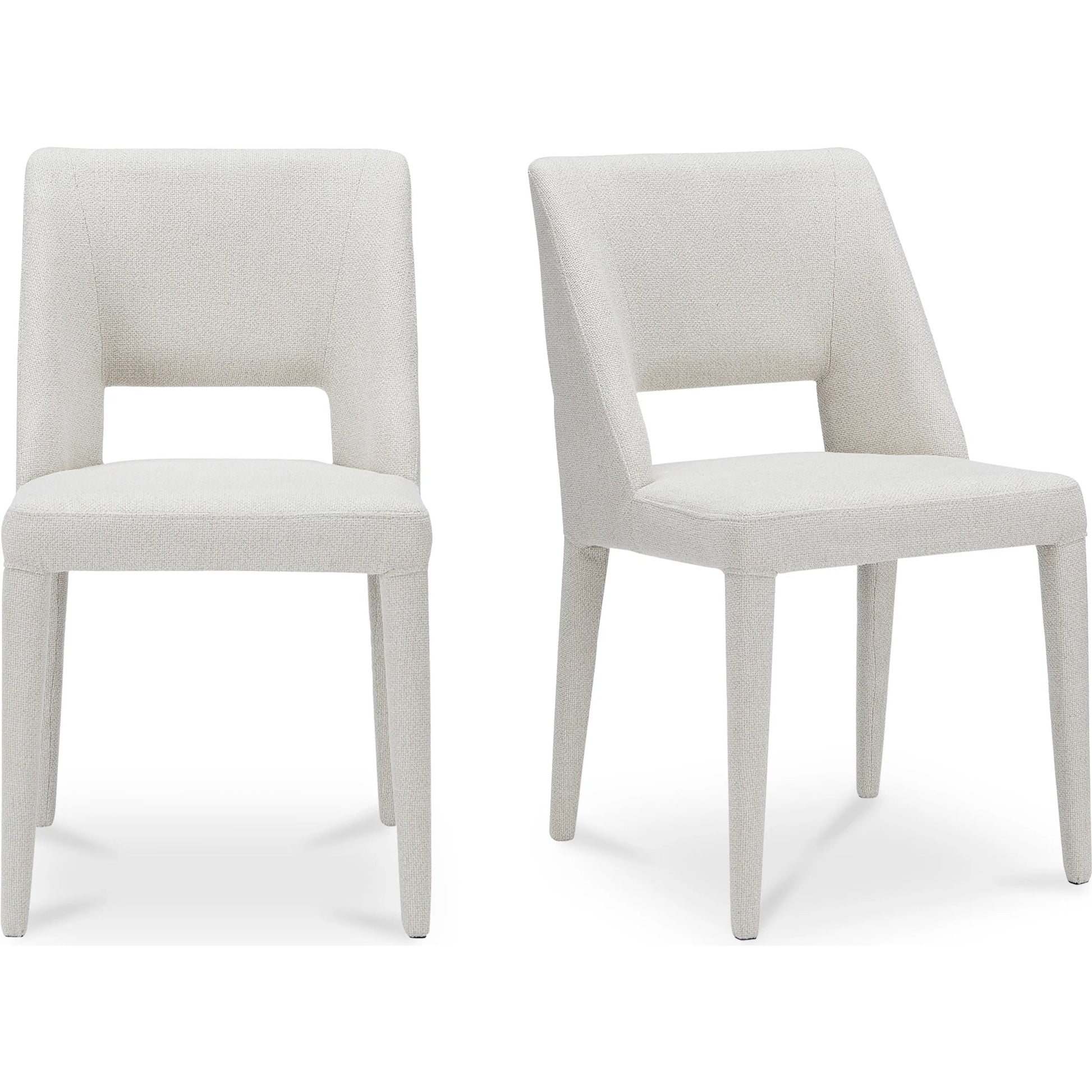 Joyce Dining Chair (Set of 2) by Moe's Home Collection. Made from 100% polyester, iron frame, foam, plywood in a transitional style.