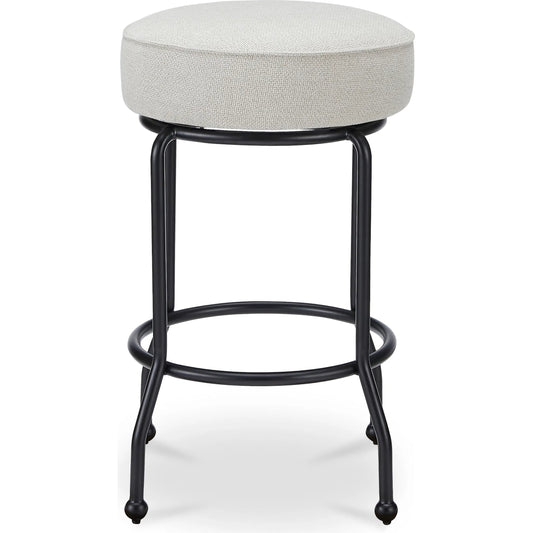 Kelsey Swivel Counter Stool by Moe's Home Collection. Made from 100% polyester, iron frame, foam, plywood in a unique style.