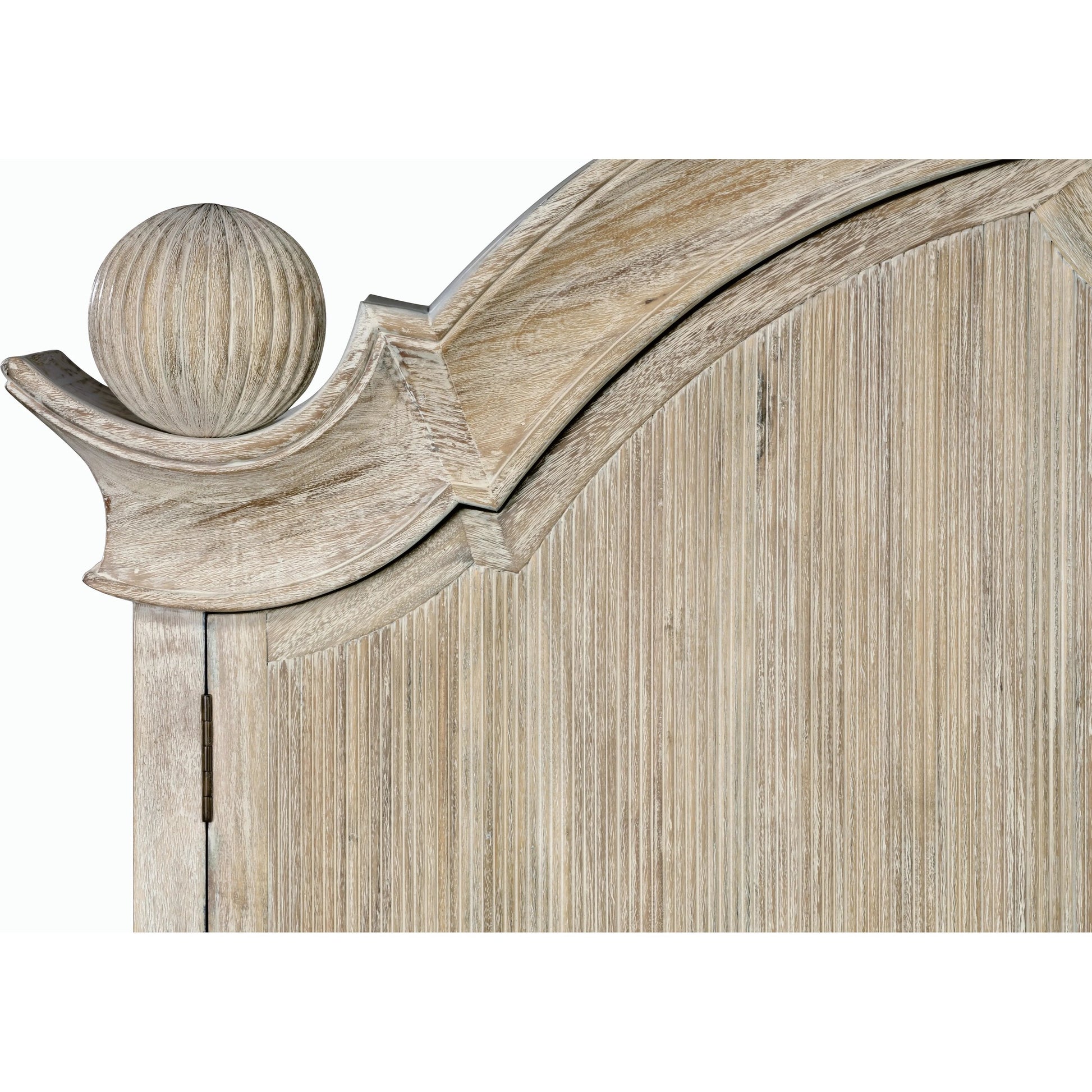 William Yeoward Alnwick Bureau by Jonathan Charles in white and washed acacia. Made from acacia in a cottage & farmhouse style.