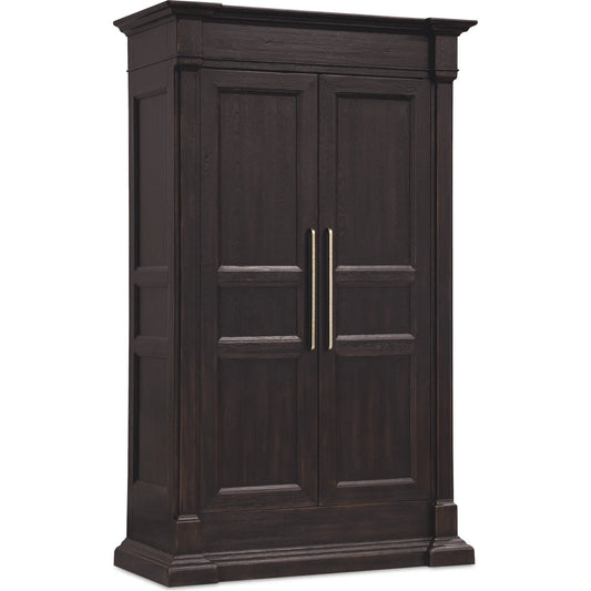 Driftwood Wardrobe by Hooker Furniture. Made from unique in a transitional style.