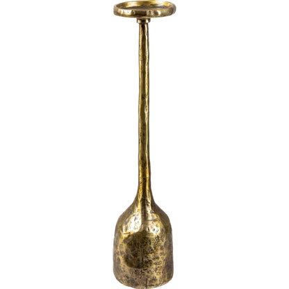 Yamuna Candleholder by Surya in antiqued. Made from main: metal in a modern style.