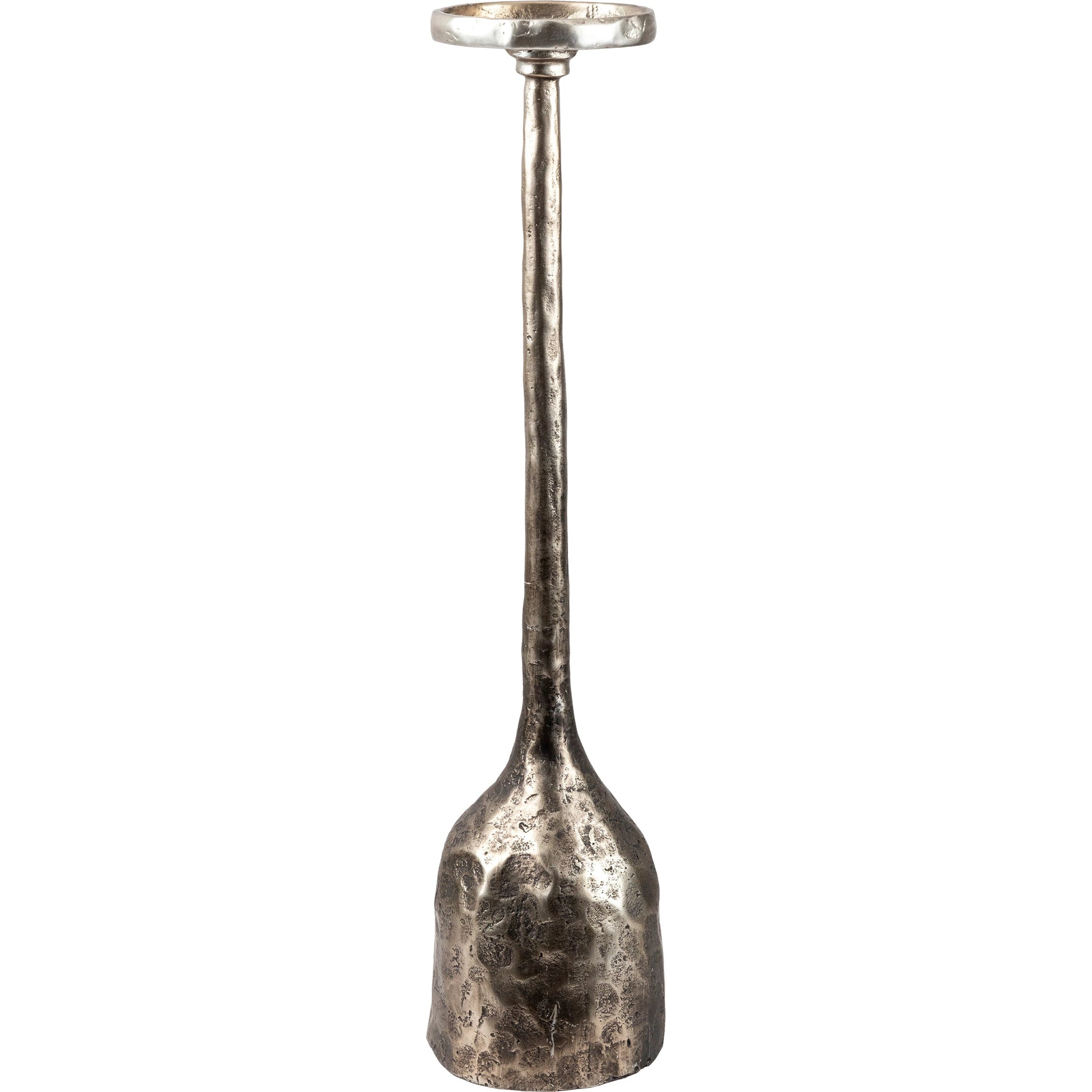 Yamuna Candleholder by Surya. Made from metal in a modern style.