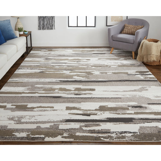 Vancouver Transitional Rug - 39FEF by Feizy. Made from 74% polypropylene frieze, 26% high bulk polyester in a unique style.