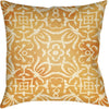 Bright Orange, Cream, Butter, Bright Yellow, Saffron / 18" x 18"