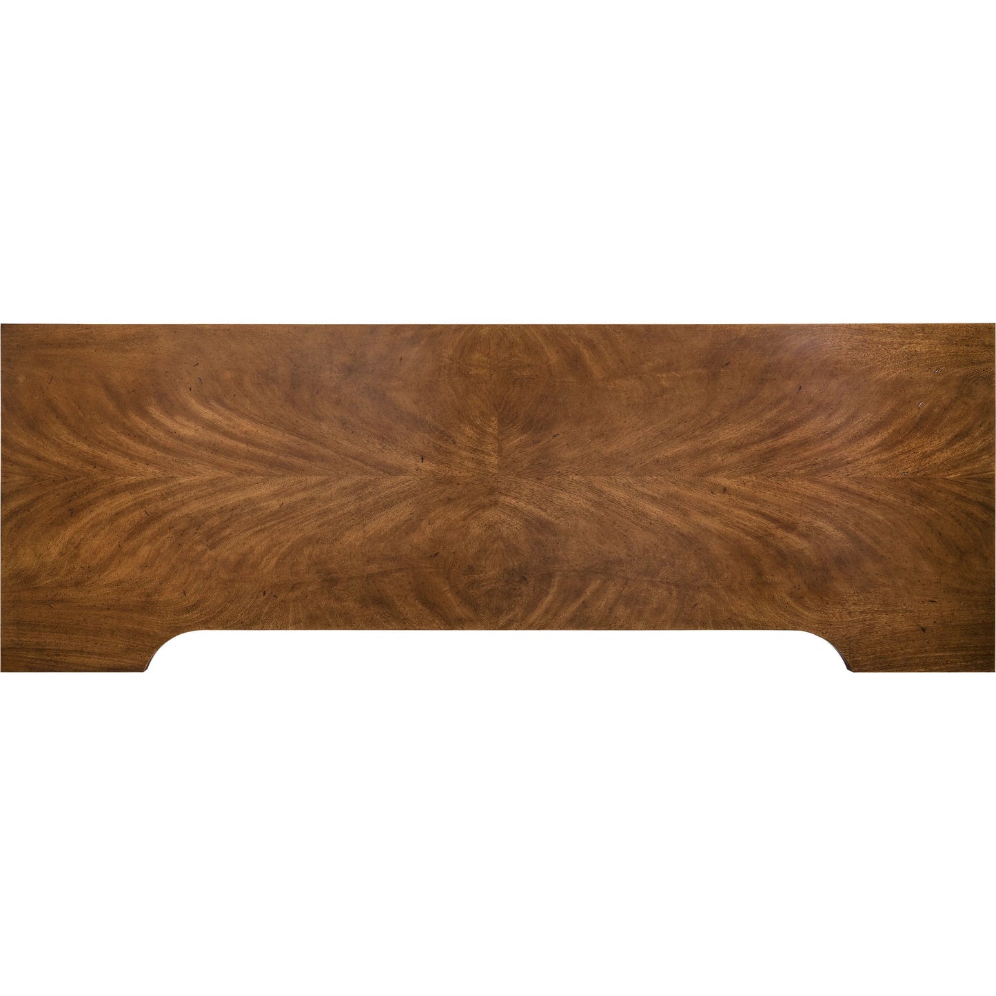 005 SI-2462598 | Additional Silo | Hattie Sideboard by Jonathan Charles in medium crotch walnut. Made from celejeria veneer in a traditional style.